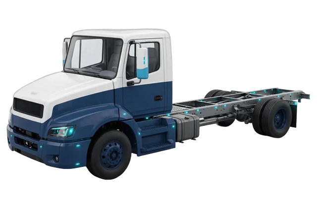 Cab chassis truck
