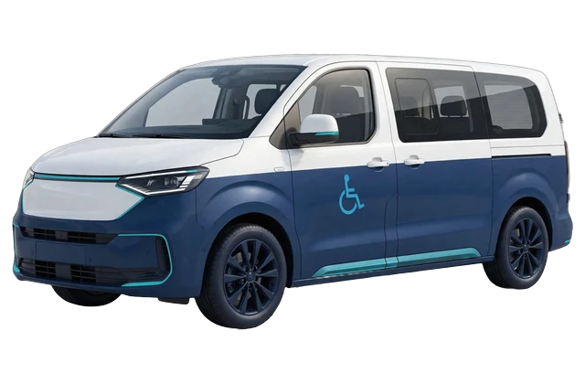 Wheelchair accessible van